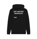 Black Printed Hoody Front