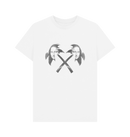 White Printed T-shirt Front