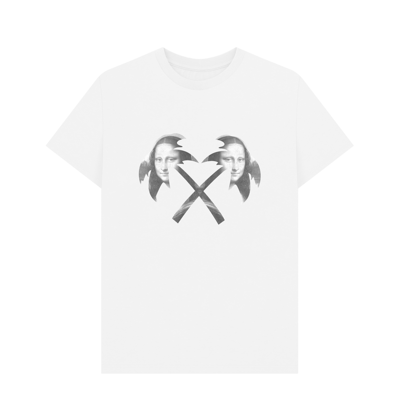 White Printed T-shirt Front