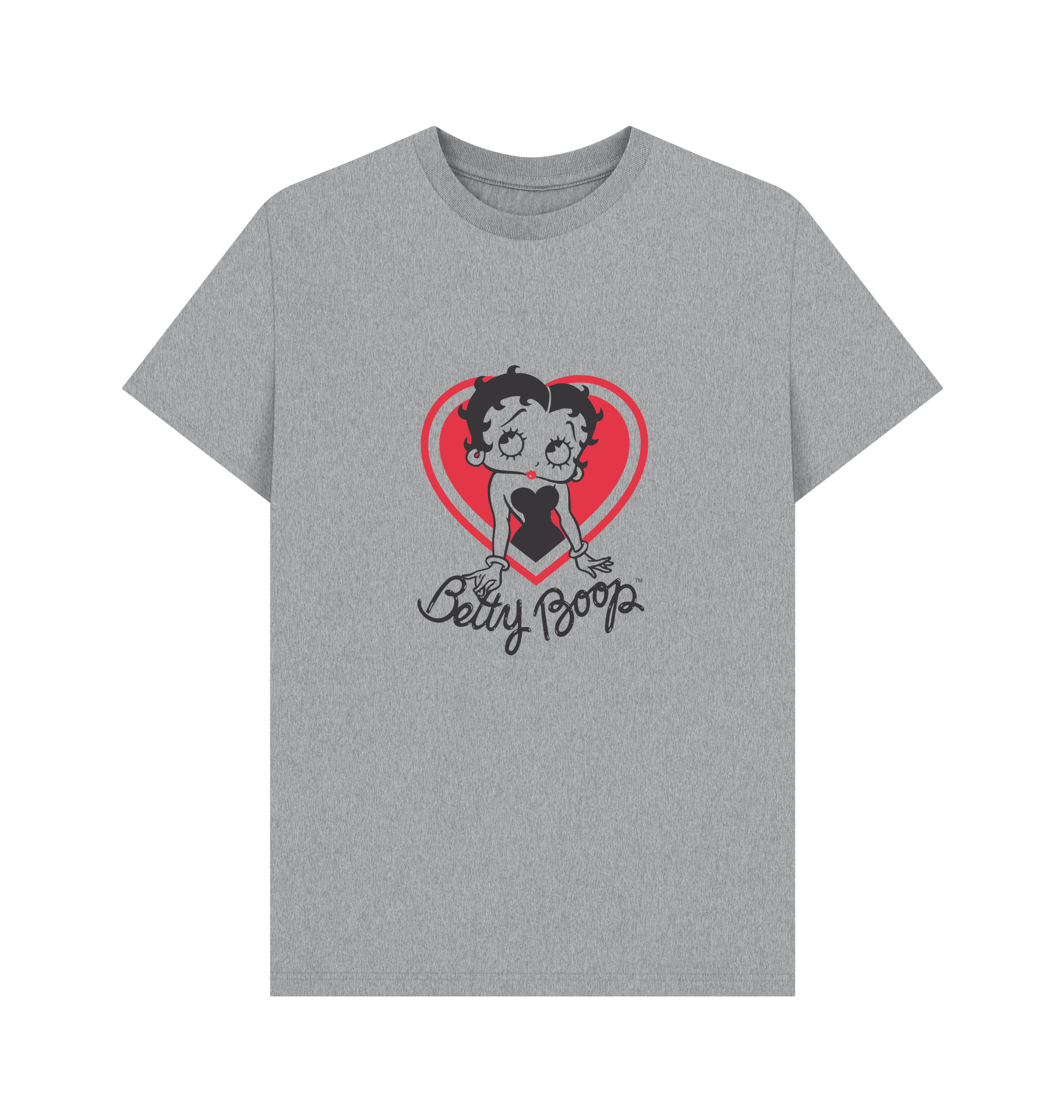 Athletic Grey Printed T-shirt Front