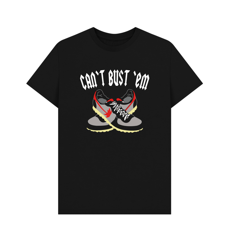 Black Printed T-shirt Front