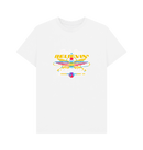 White Printed T-shirt Front