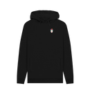 Black Printed Hoody Front