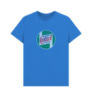 Bright Blue Printed T-shirt Front