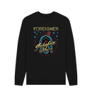 Black Printed Sweater Front