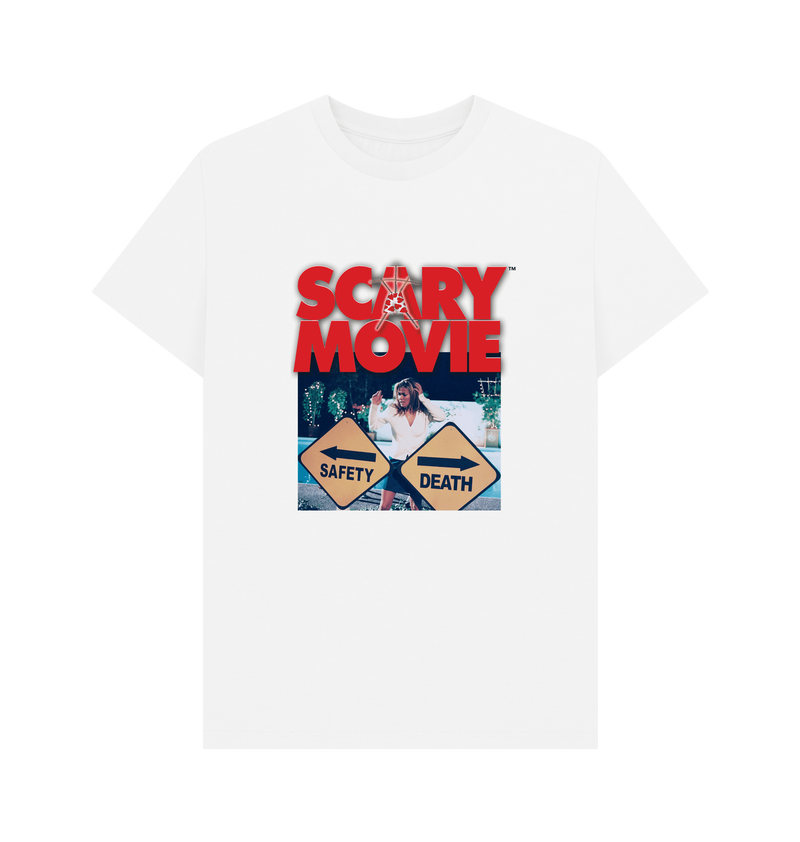 White Printed T-shirt Front