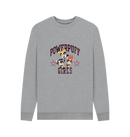 Light Heather Printed Sweater Front