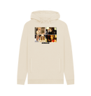 Oat Printed Hoody Front