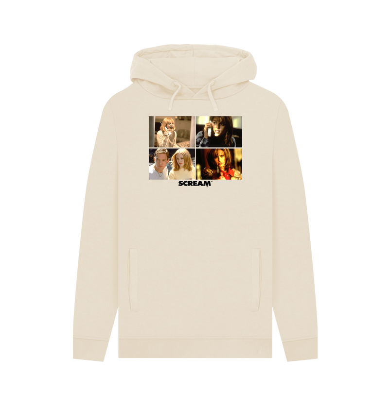 Oat Printed Hoody Front