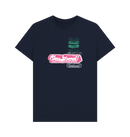 Navy Blue Printed T-shirt Front