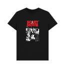 Black Printed T-shirt Front