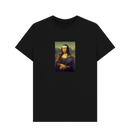 Black Printed T-shirt Front