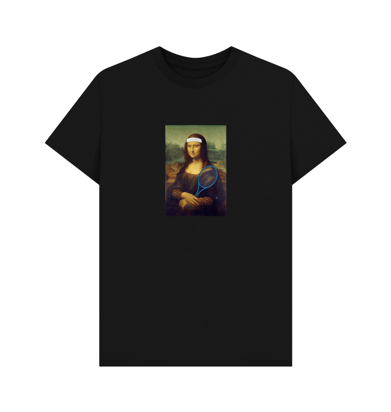 Black Printed T-shirt Front