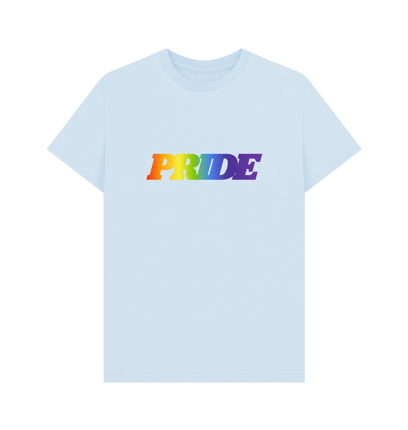 Sky Blue Printed T-shirt Front