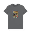 Slate Grey Printed T-shirt Front