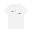 White Printed T-shirt Front