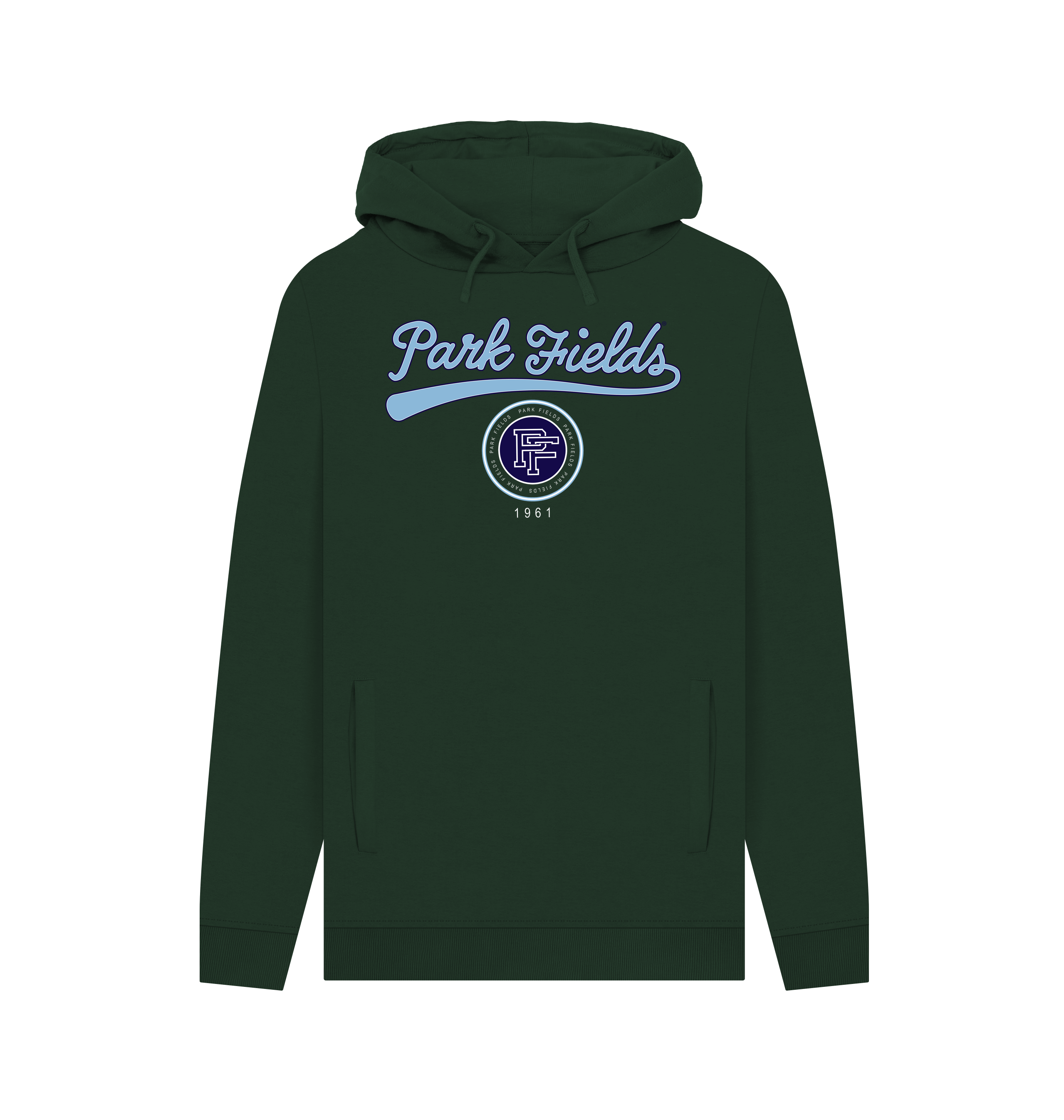 Evergreen Printed Hoody Front