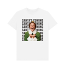 White Printed T-shirt Front