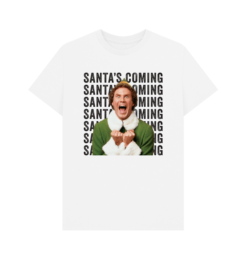 White Printed T-shirt Front