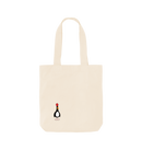 Natural Printed Bag Front