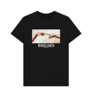 Black Printed T-shirt Front