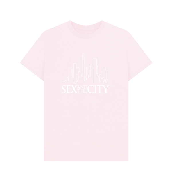 Pink Printed T-shirt Front
