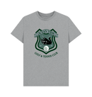 Athletic Grey Printed T-shirt Front