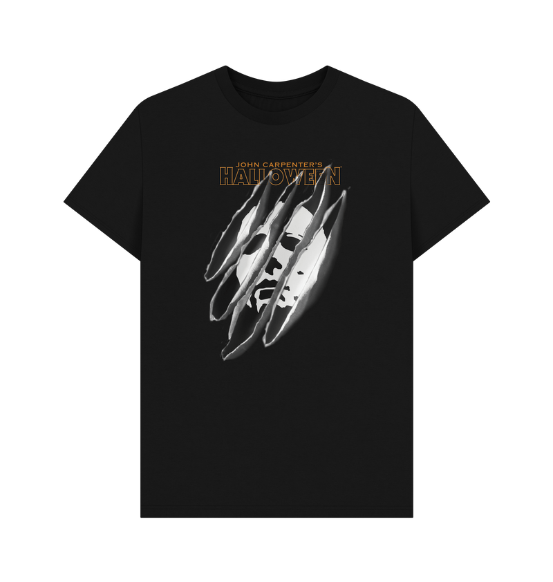 Black Printed T-shirt Front