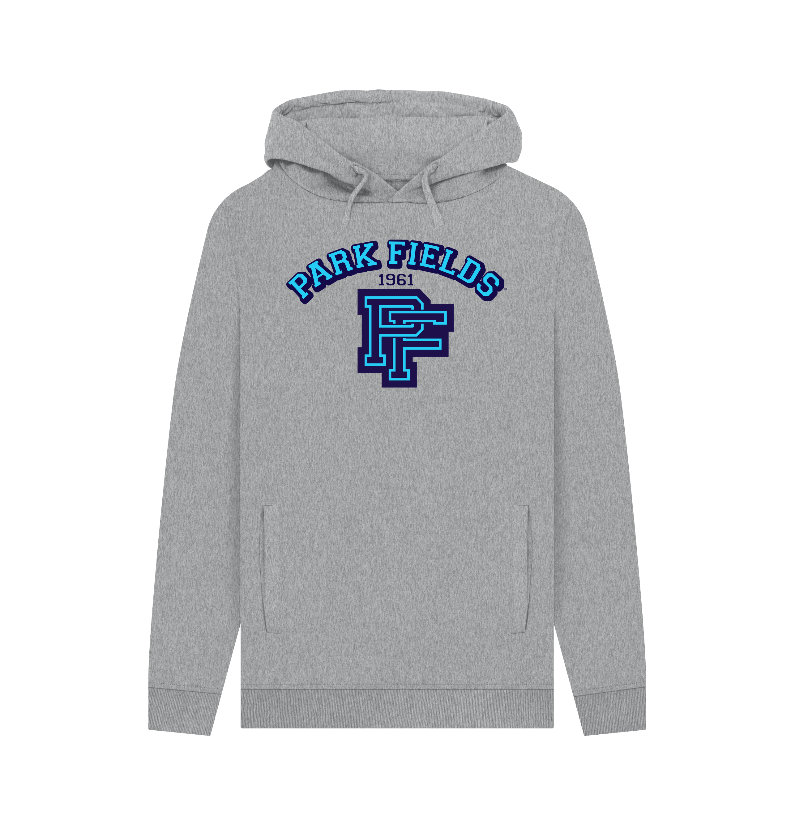Light Heather Printed Hoody Front
