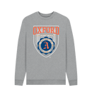 Light Heather Printed Sweater Front