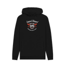 Black Printed Hoody Front
