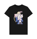 Black Printed T-shirt Front