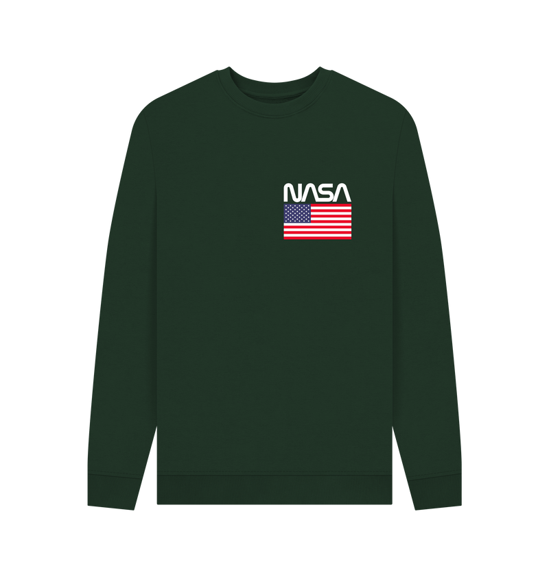 Evergreen Printed Sweater Front