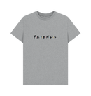 Athletic Grey Printed T-shirt Front