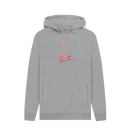 Light Heather Printed Hoody Front