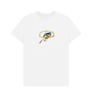 White Printed T-shirt Front