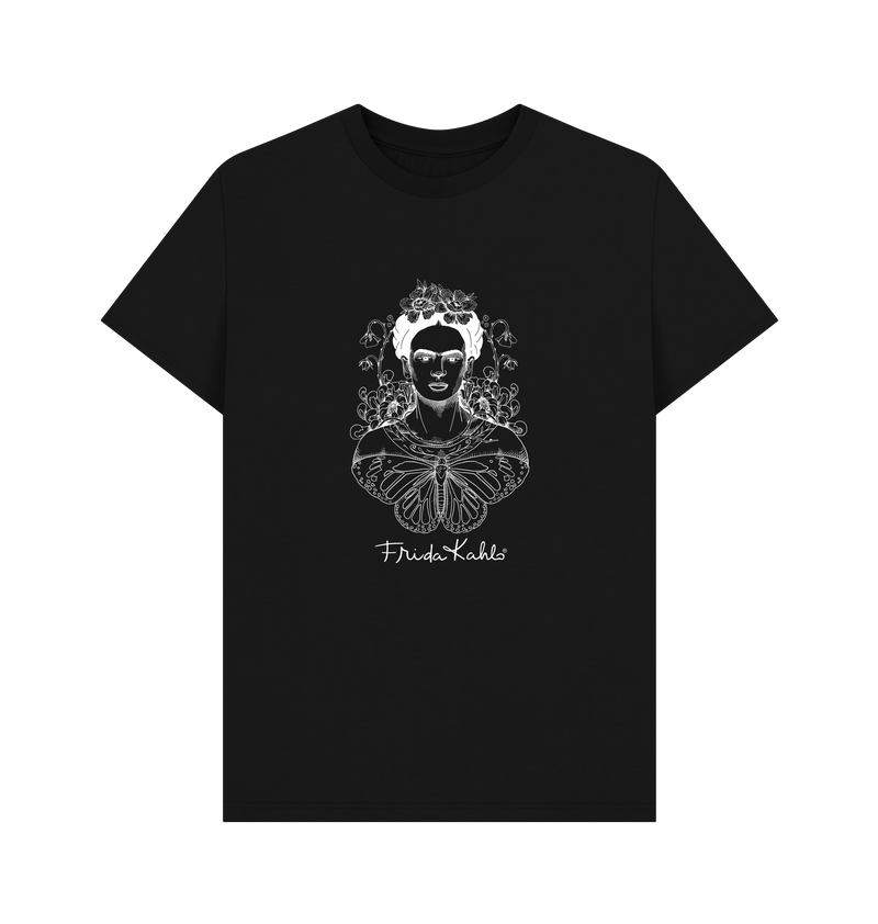 Black Printed T-shirt Front