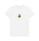 White Printed T-shirt Front
