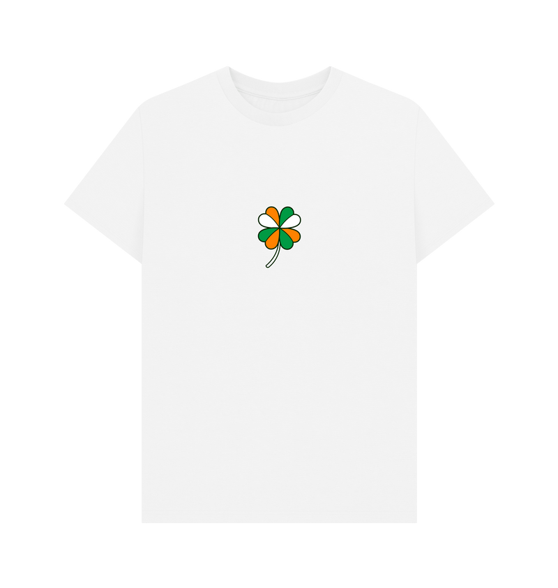 White Printed T-shirt Front