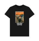 Black Printed T-shirt Front