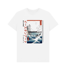 White Printed T-shirt Front