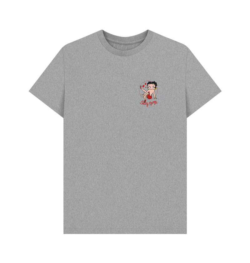 Athletic Grey Printed T-shirt Front