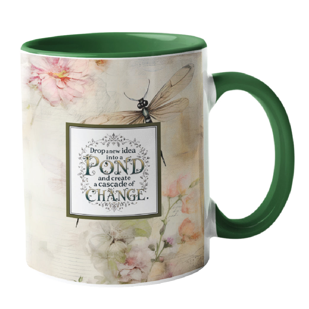 Drop a New idea into a Pond Mug