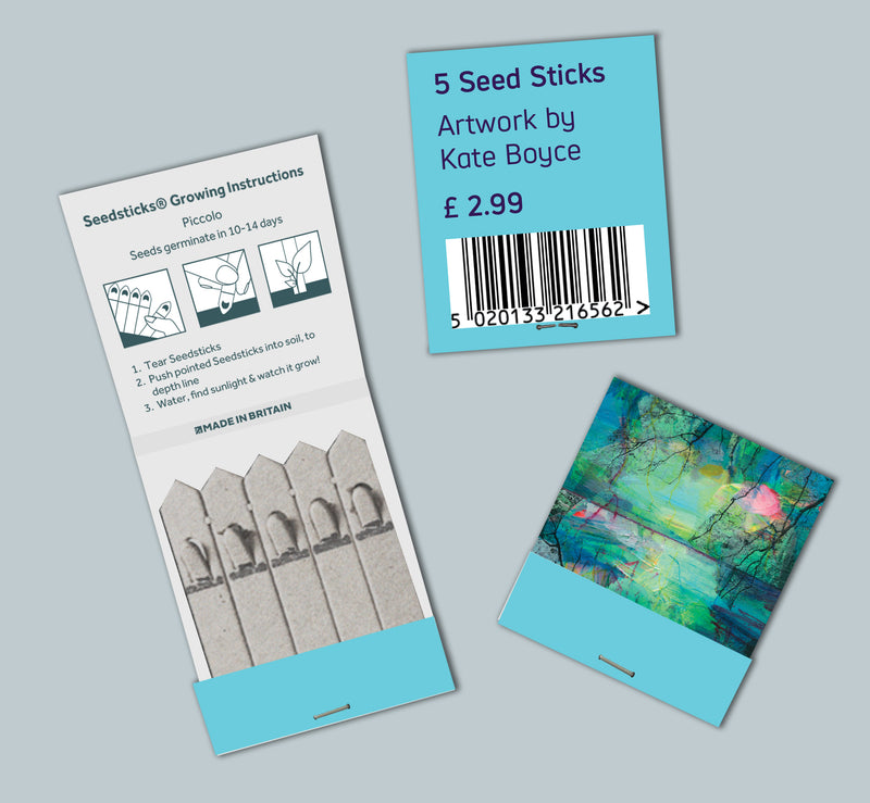 Ephemeral Matchbook Seed Sticks