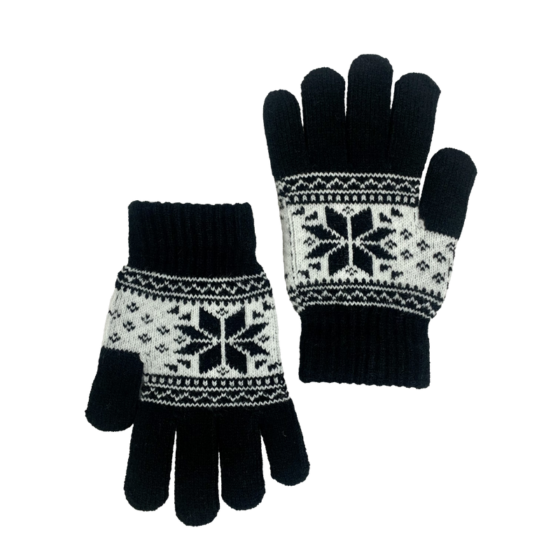 Ladies Fairisle Gloves