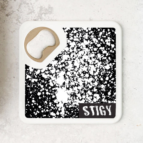 Night and Day Bottle Opener Coaster
