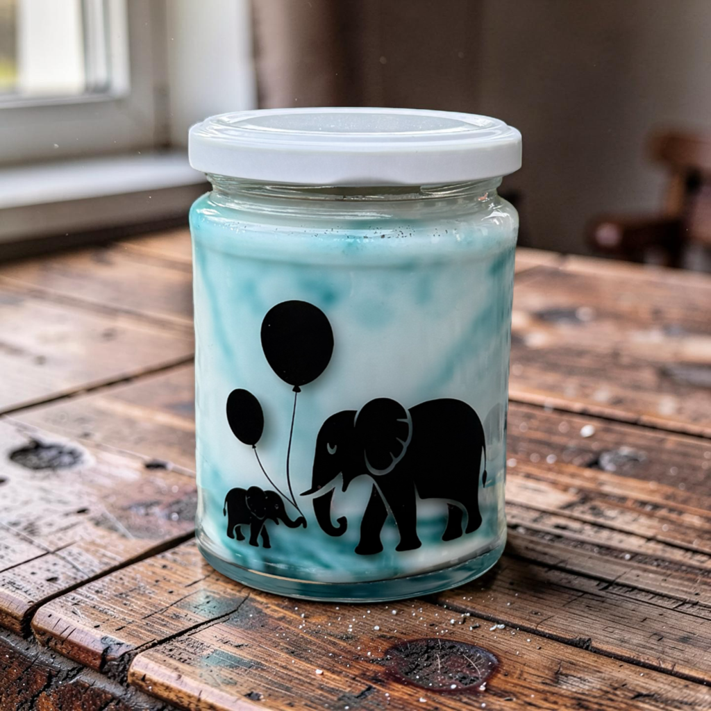 Tutti Fruity Scented Candle by Wonky Candles