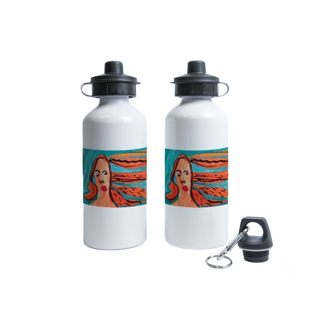 Birth of Venus by Johnny Carroll-Pell Sports Water Bottle