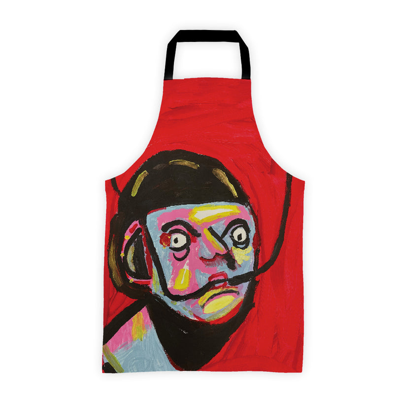 Salvador Dali by Johnny Carroll-Pell Apron