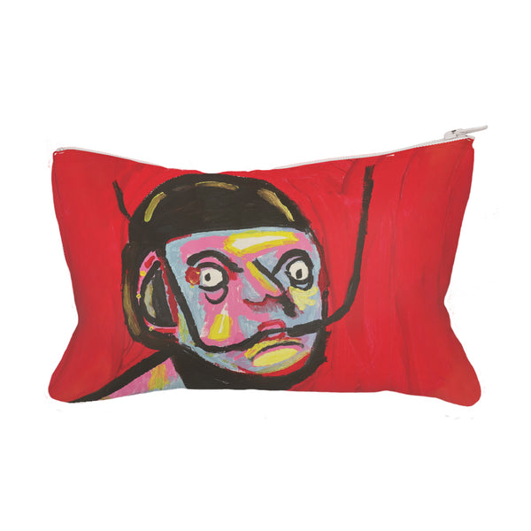 Salvador Dali by Johnny Carroll-Pell Fabric Pencil Case